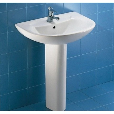 Lavabo Novella di Ceramica Dolomite J0595