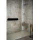 Wall white paste tile "Evolutionmarble" Marazzi col.onyx (32.5x97.7 cm) for bathroo
