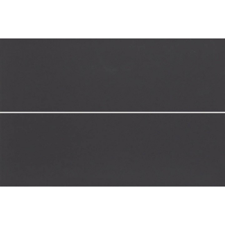 Minimal BP negro 25x38 Marazzi piastrella in pasta bianca per rivestimento stile minimale